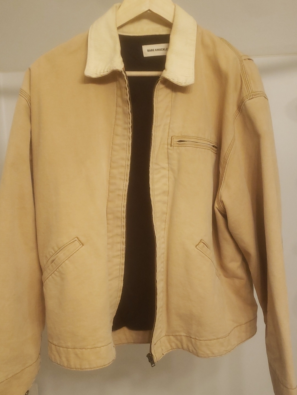 Bare Knuckles Tan Work Jacket